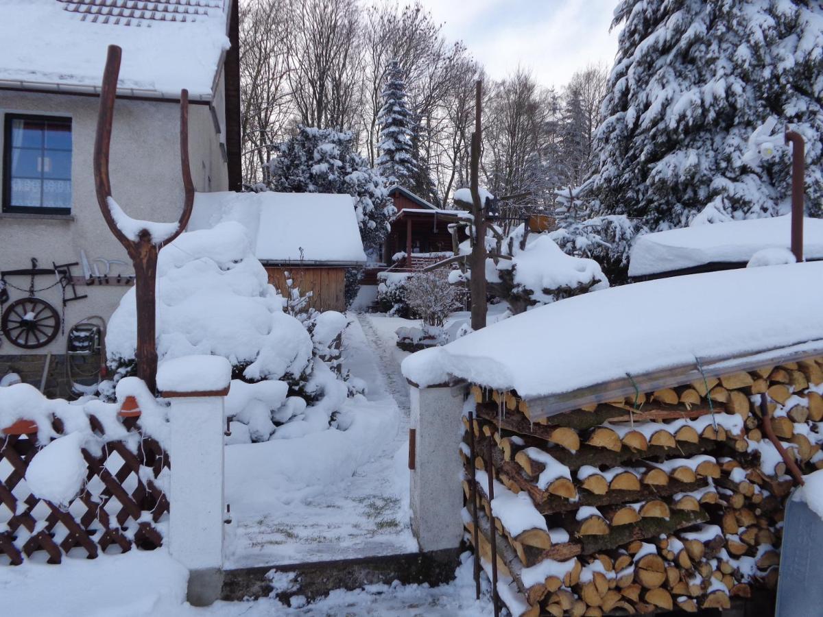 Ferienhaus Sachse Villa Pockau Exteriör bild